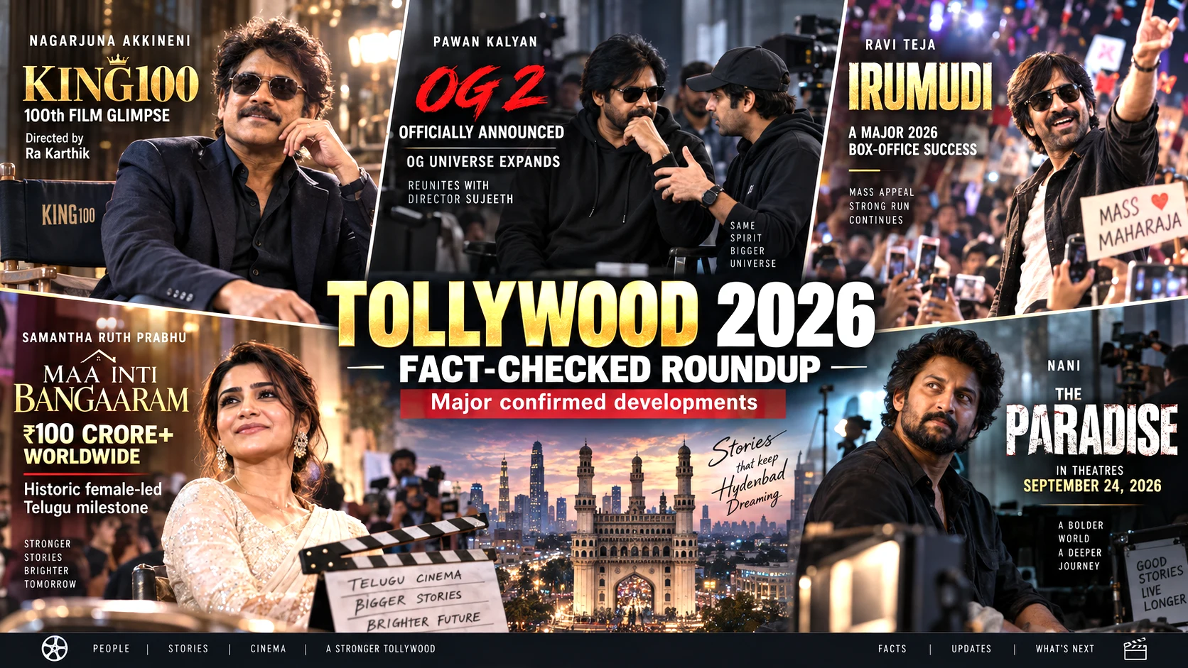 a fact-checked roundup of major Tollywood developments in 2026