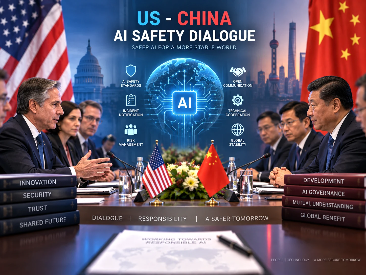 the emerging US-China dialogue on artificial intelligence safety and incident notification