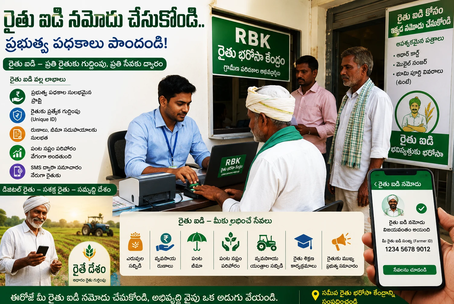 ఆంధ్రప్రదేశ్లో పంట కొనుగోలుకు ఫార్మర్ ఐడీ తప్పనిసరి చేసిన ప్రభుత్వ నిర్ణయం